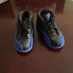 Jordan 12 8c used black and royal blue